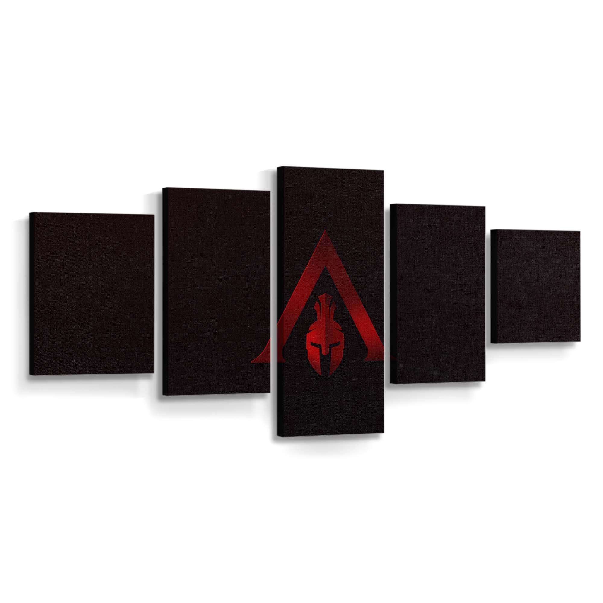 assassins creed odyssey minimalism logo 4k d0